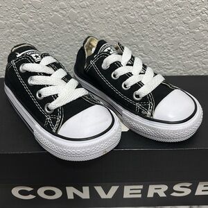 Converse black sneakers